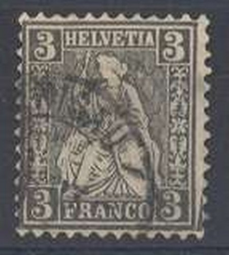 Francobollo svizzera yvert 34 - francobollo,