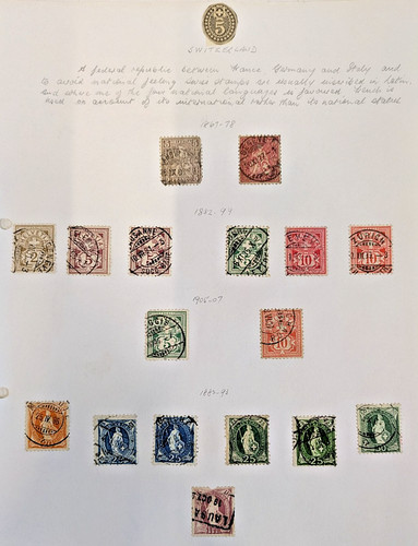 Collezione francobolli vintage