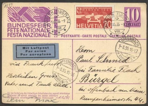 1935 svizzera alla - 1935, germania