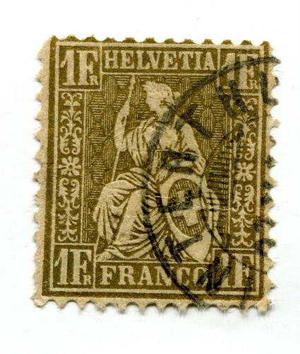 Ancien timbre suisse - ancien,