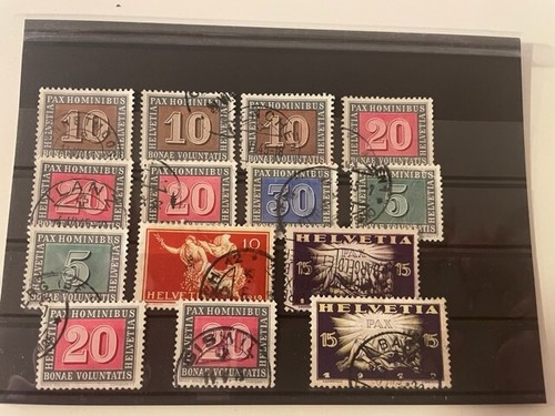 Svizzera lotto helvetia pax - -,