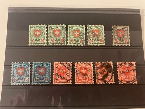 Svizzera lotto francobolli - svizzera,